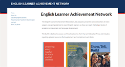 Desktop Screenshot of englishlearnerachievement.com